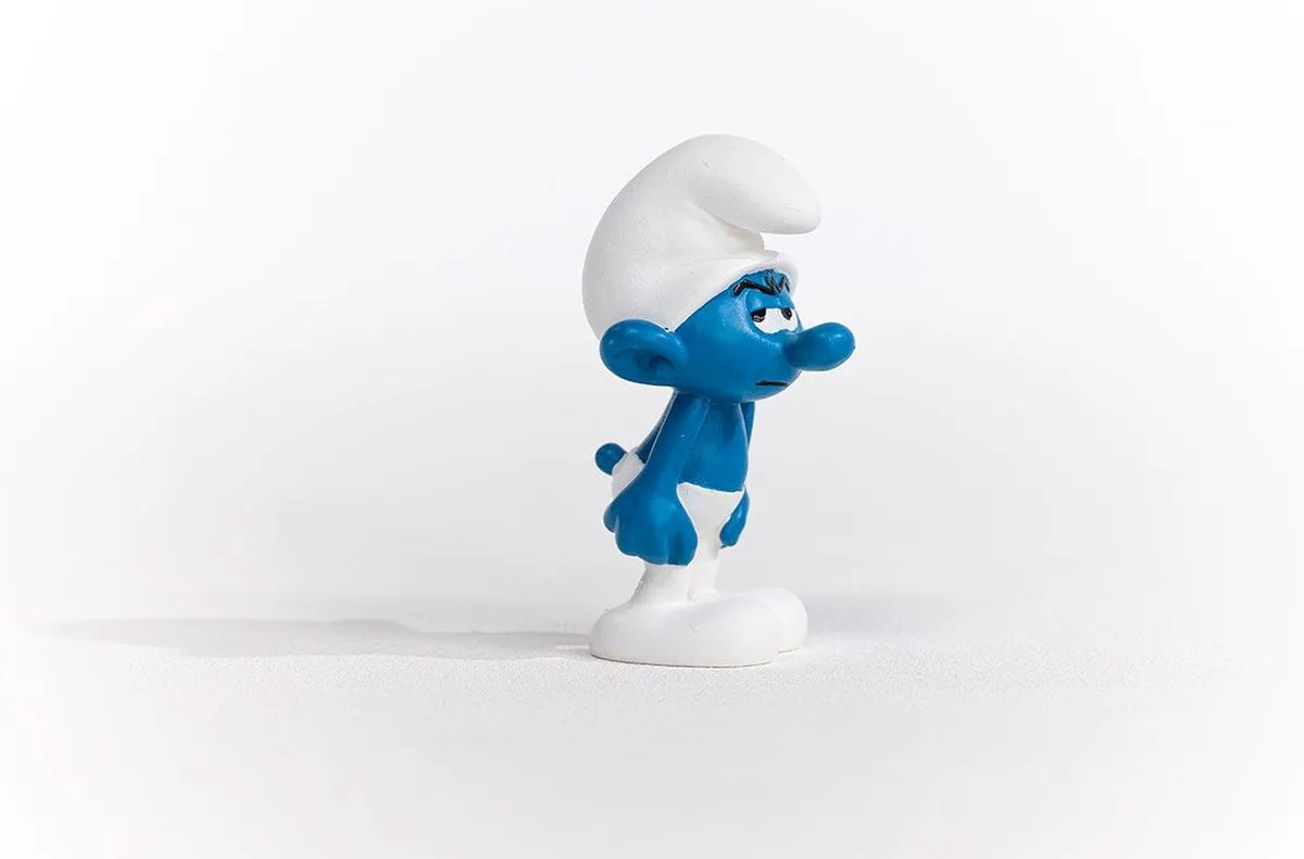 Schleich Moppersmurf 20836 - Blauw