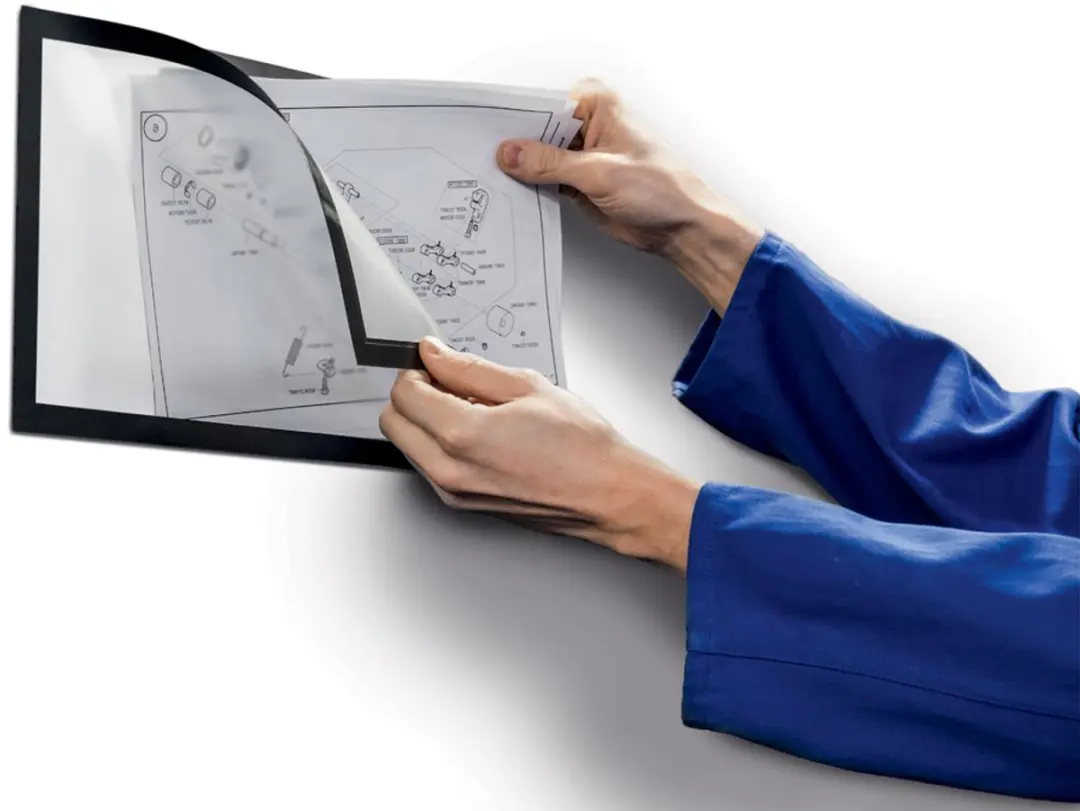 Durable Duraframe Magnetic Plus A4 Metaal