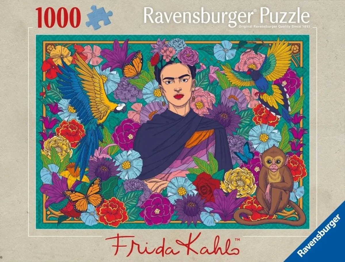 Ravensburger Frida Kahlo Paradise Legpuzzel 1000 Stuks - MPN 12001475