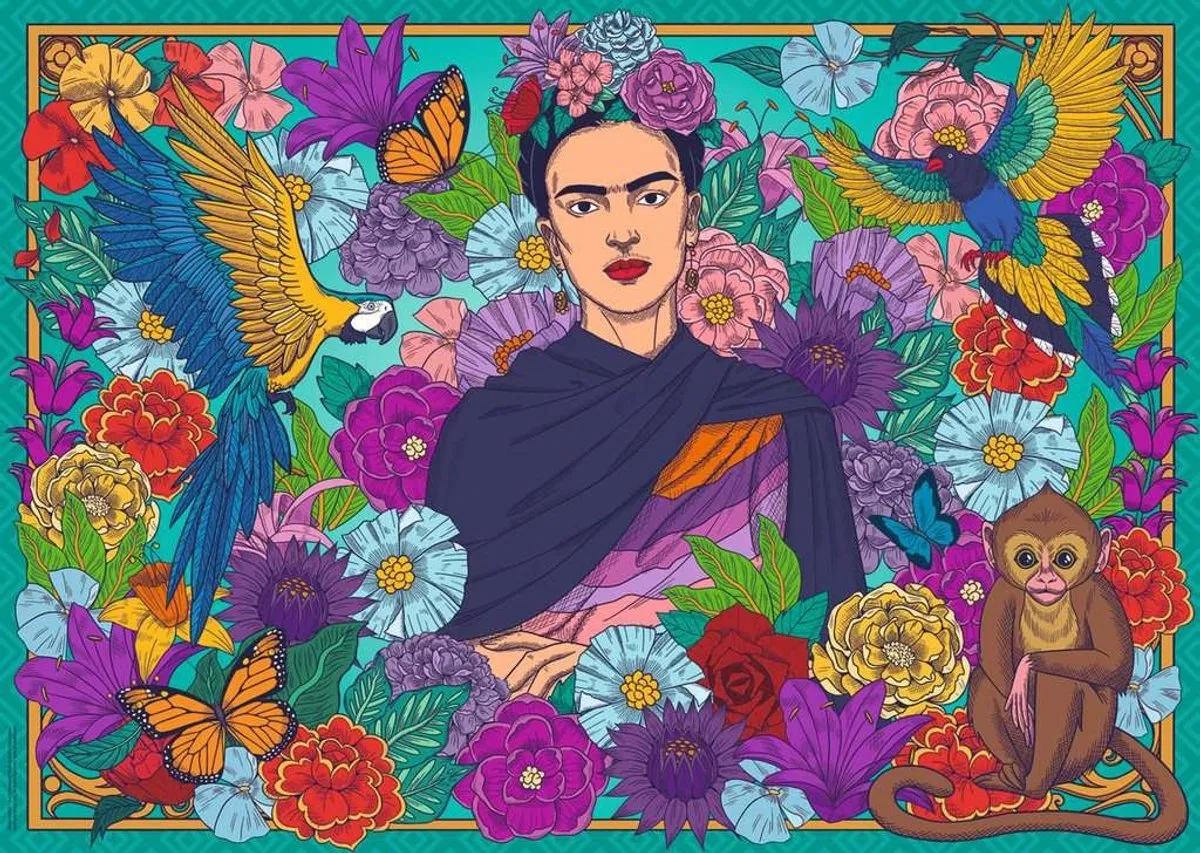 Ravensburger Frida Kahlo Paradise Legpuzzel 1000 Stuks - MPN 12001475
