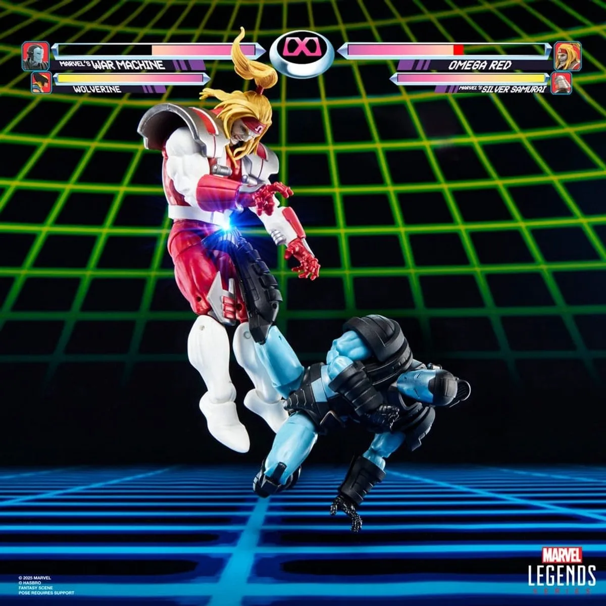 Hasbro Marvel Legends Gamerverse War Machine vs. Omega Red 2-Pack