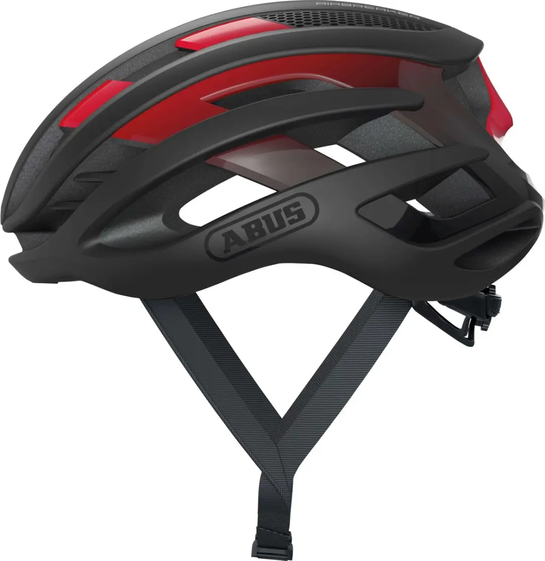Fietshelm ABUS AIRBREAKER black red L