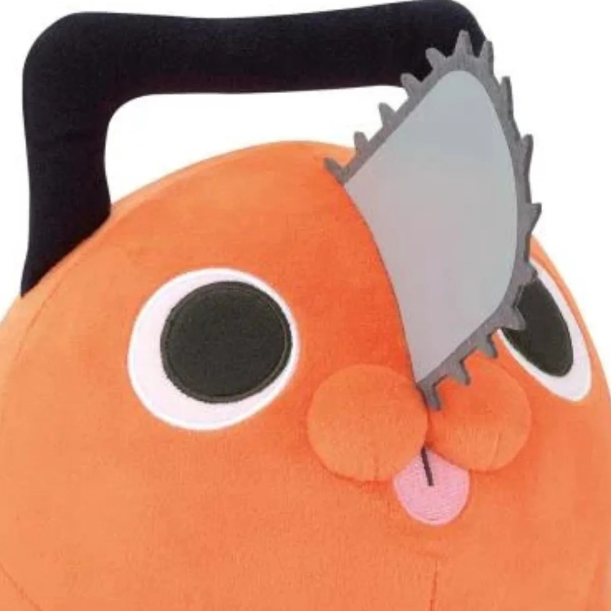 Bandai Chainsaw Man Pochita Super Big Knuffel - Grijs/Oranje/Zwart