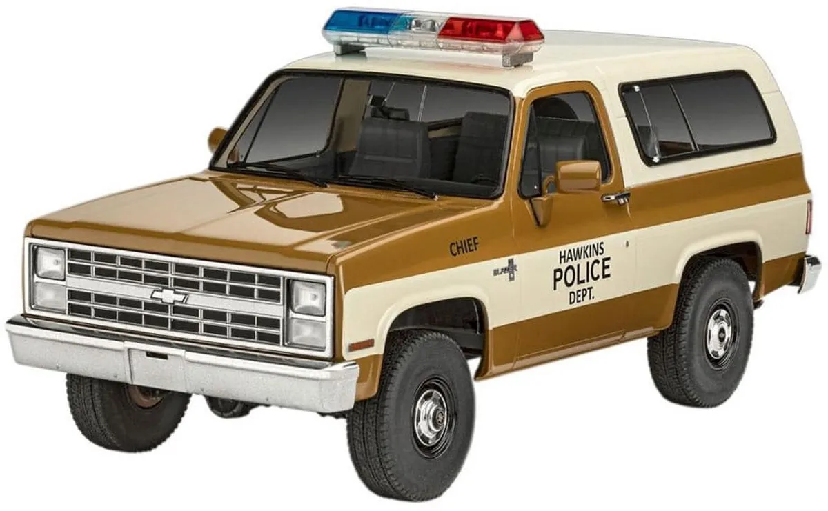 Revell 07724 Stranger Things Hopper 1985 Chevy Blazer Modelbouwpakket - 1:25 - Multi
