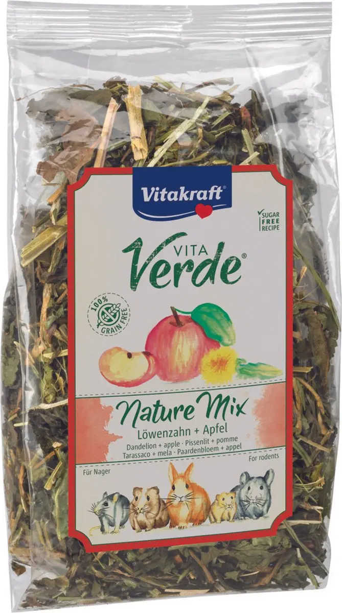 Vitakraft Vita-Verde Paardenbloem/Appel 80 g