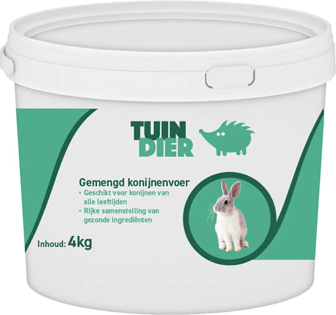 Gemengd konijnenvoer