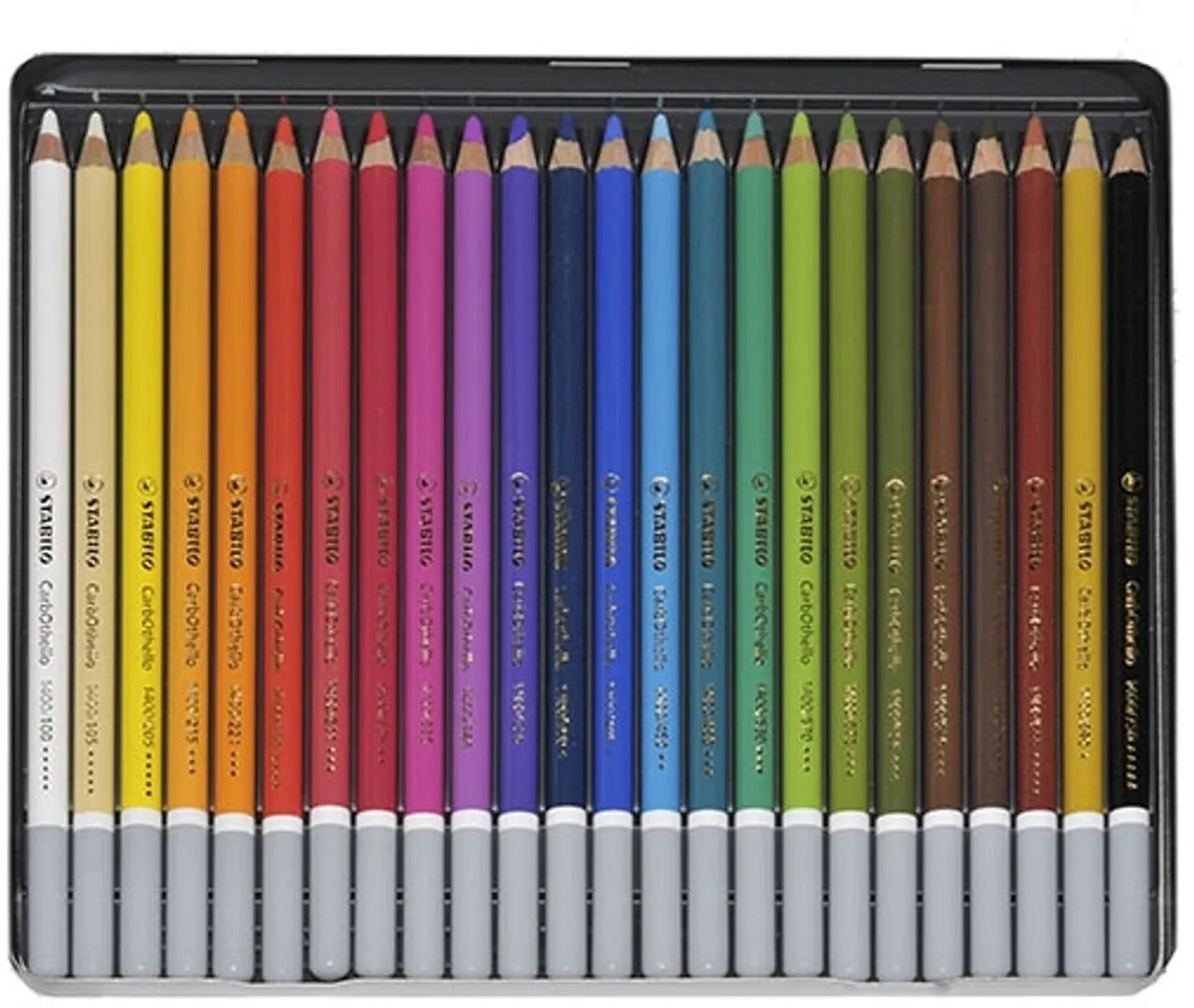 STABILO CarbOthello Kalkpastel Kleurpotloden - 24 Stuks
