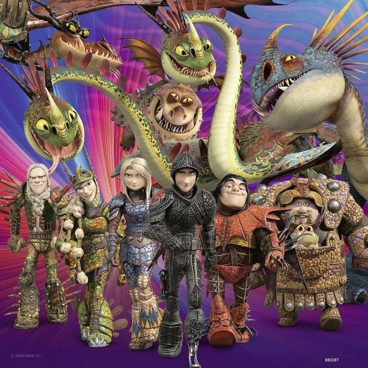 Ravensburger Dragons 3 Puzzel - 3x49 Stuks - Meerkleurig