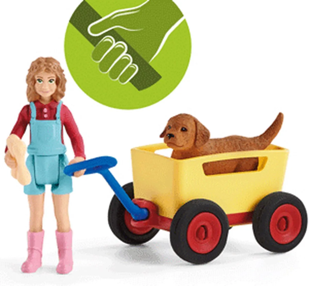 Schleich Farm World Uitje met Bolderkar Speelfigurenset 42543