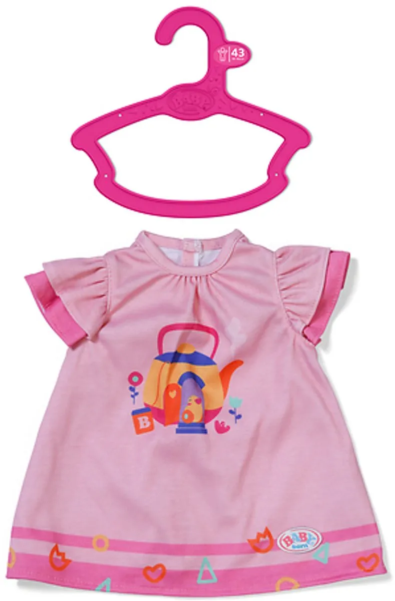 Baby Born Poppenjurk Theetijd 43cm - M - Multicolor