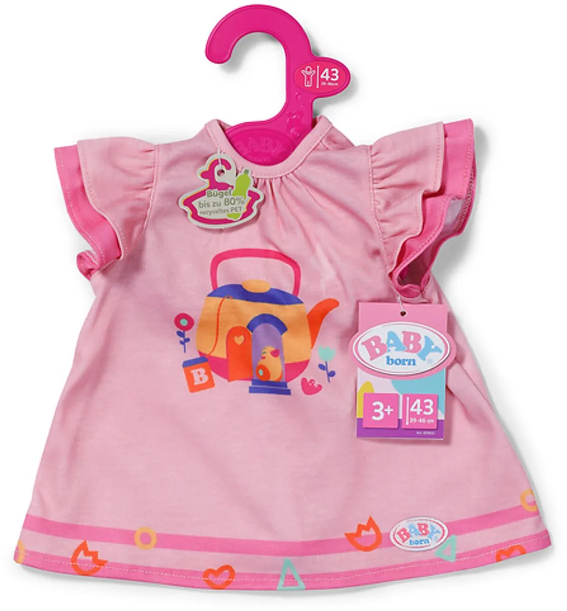 Baby Born Poppenjurk Theetijd 43cm