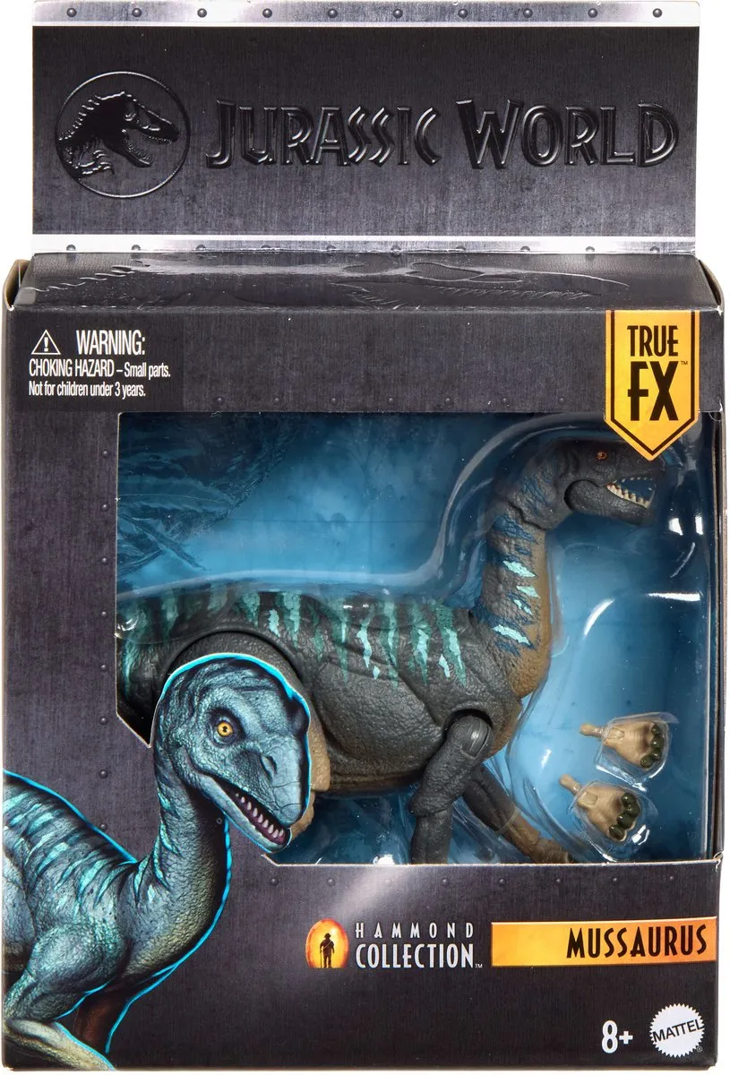 Mattel Jurassic World Hammond Collection Mussaurus Action Figuur - MATTJKM89 - Multi