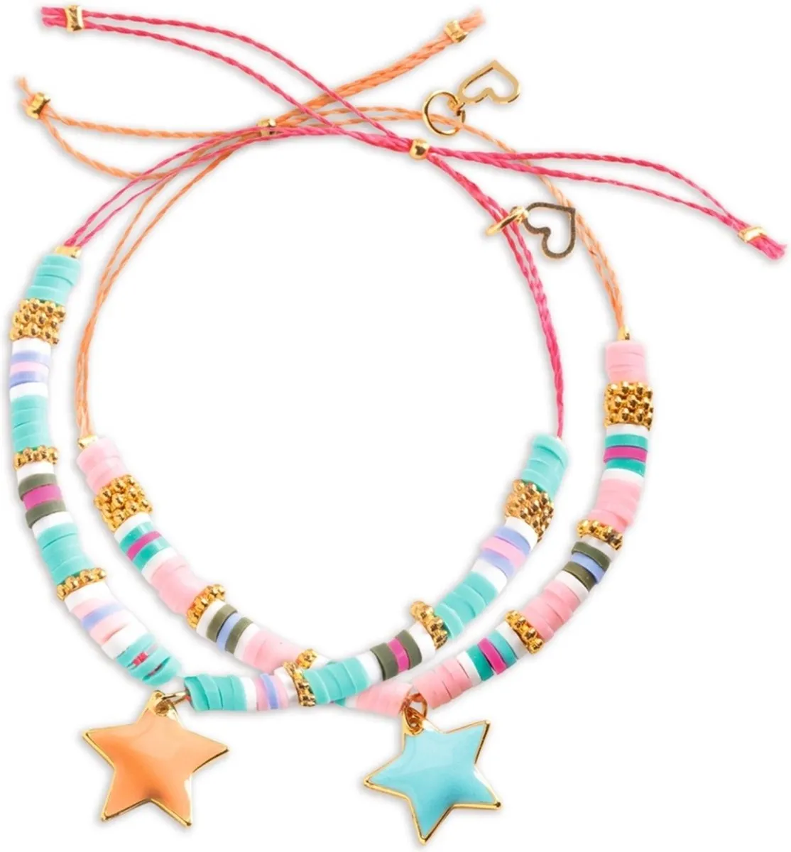 Djeco Star Heishi Kralen & Sieraden Set - 596 Stuks Multicolor