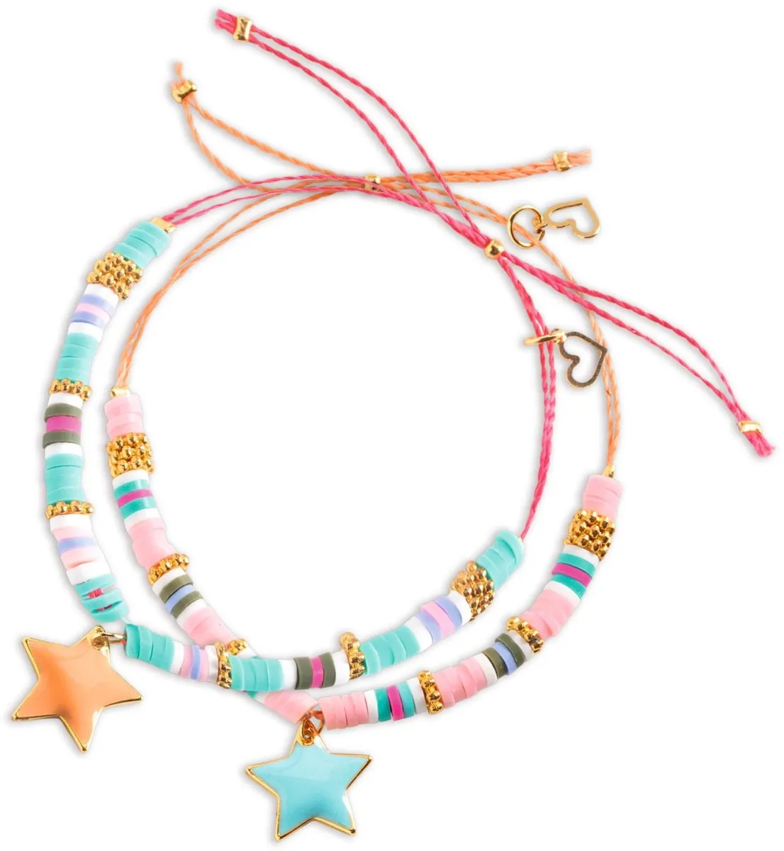 Djeco Star Heishi Kralen & Sieraden Set - 596 Stuks Multicolor