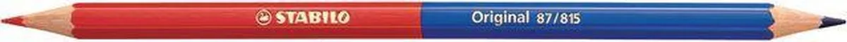 STABILO Original Kleurpotlood - Haarfijne Lijnen - Rood/Blauw
