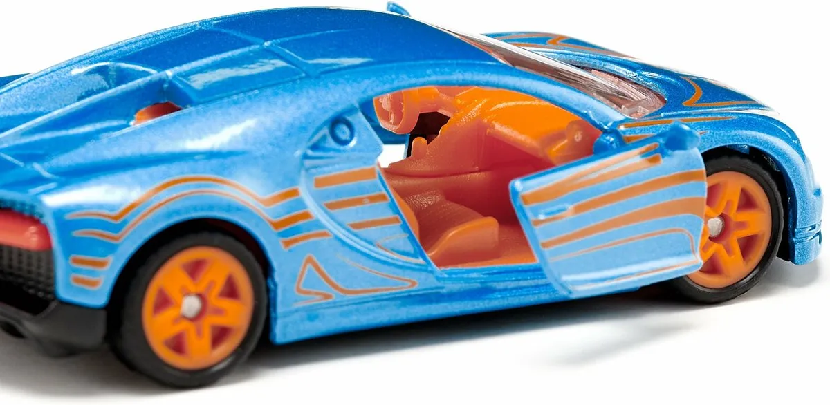 SIKU 1508 Bugatti Chiron - Grijs/Zwart