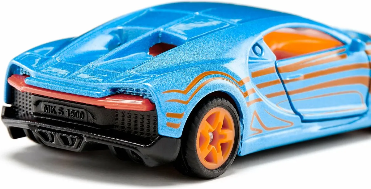 SIKU 1508 Bugatti Chiron - Grijs/Zwart - afbeelding 6 van 6
