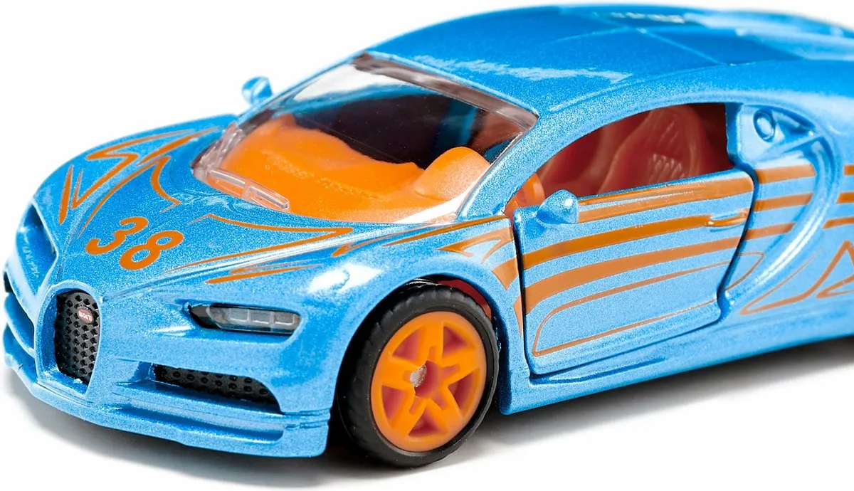 SIKU 1508 Bugatti Chiron - Grijs/Zwart
