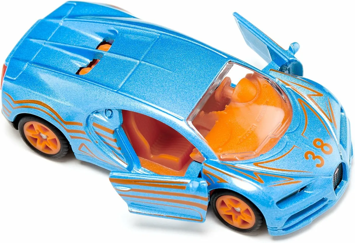 SIKU 1508 Bugatti Chiron - Grijs/Zwart