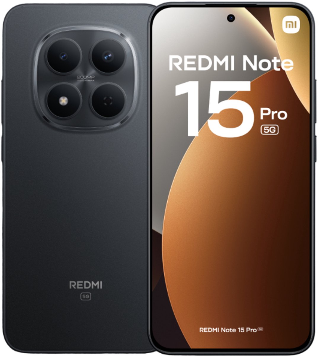 Redmi Note 15 Pro - 5G - 12GB/512GB - Zwart