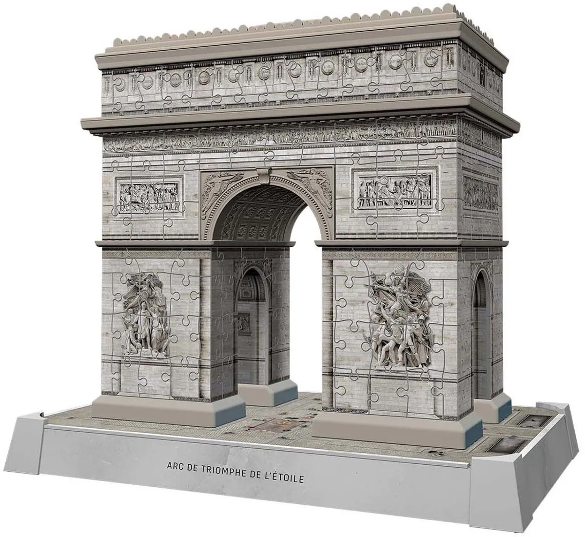 Ravensburger Iconics Arc de Triomphe Parijs 3D Puzzel - 3255 Stukjes - Multicolor