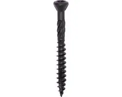 Woodies Potdekselschroeven Blackline 3.5x40 RVS 410 zwart 200 stuks
