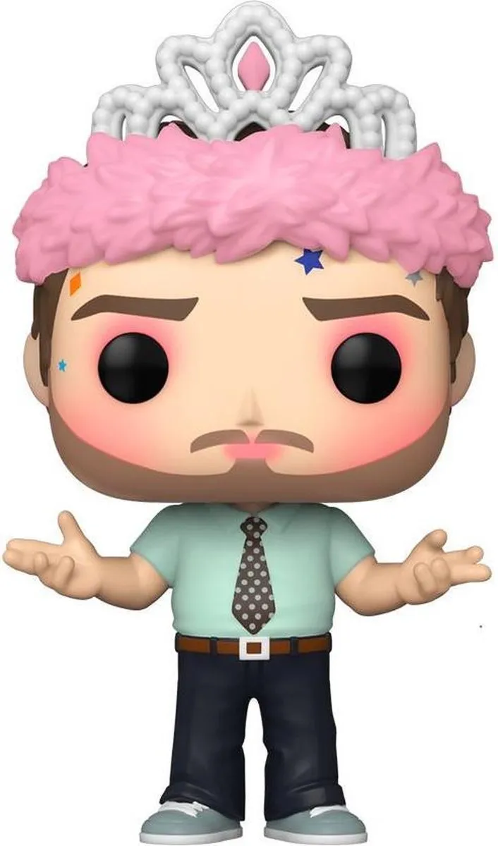 Funko Parcs & Recreation Bobble Head POP 1147 Andy Princess Rainbow
