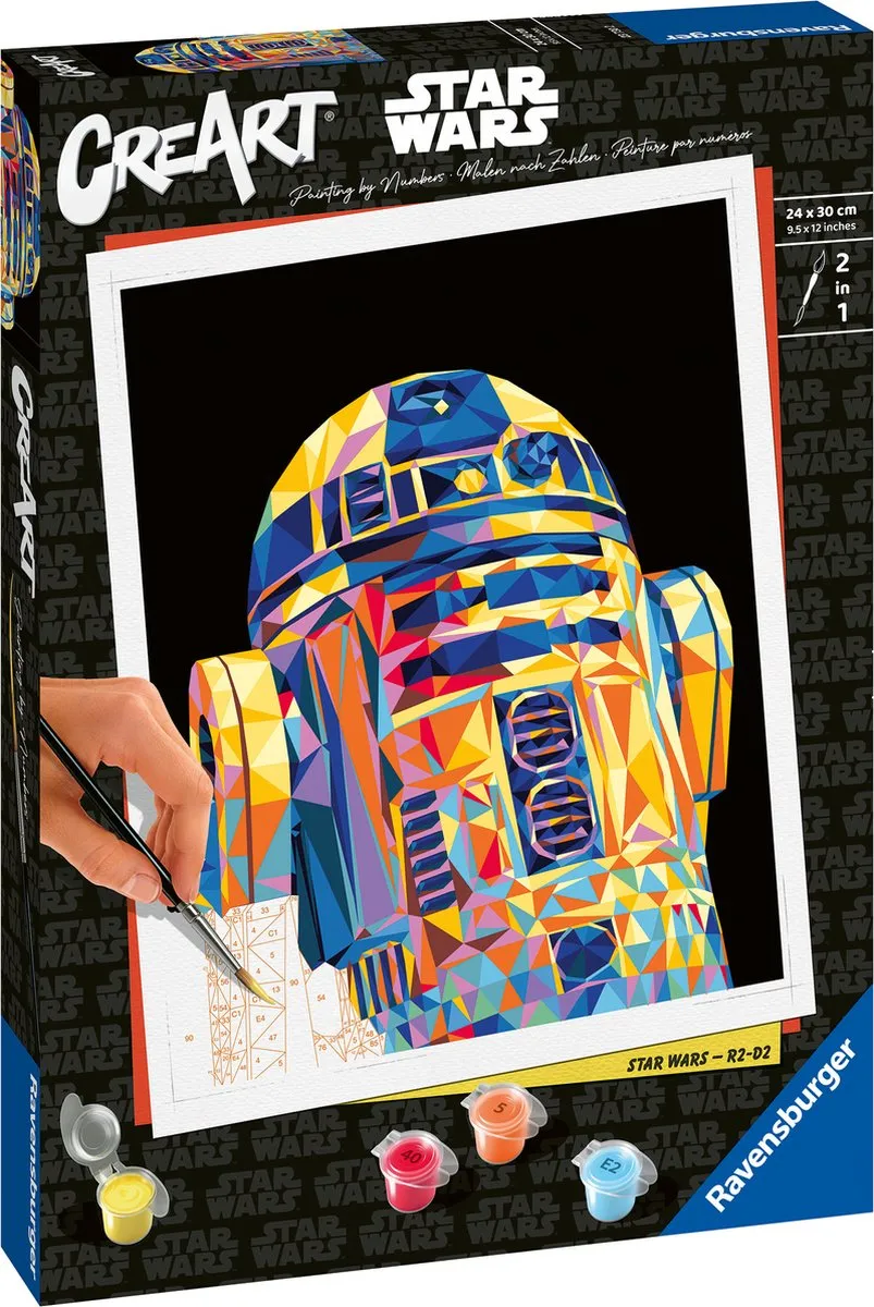 Ravensburger CreArt Star Wars R2-D2 Schilderen op nummer