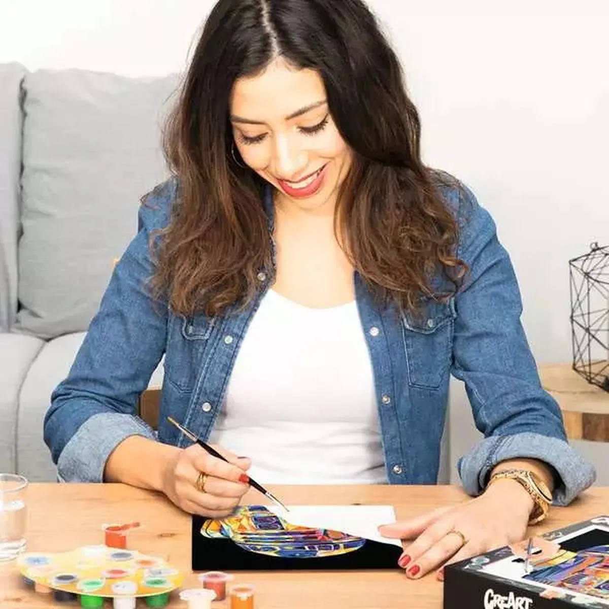 Ravensburger CreArt Star Wars R2-D2 Schilderen op nummer - Multicolor - 15 Kleuren