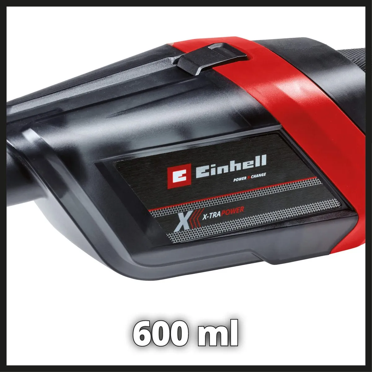 Einhell TE-HV 18/06 Li Solo Accu Kruimelzuiger - 72 mbar - 0,6L - Rood/Zwart