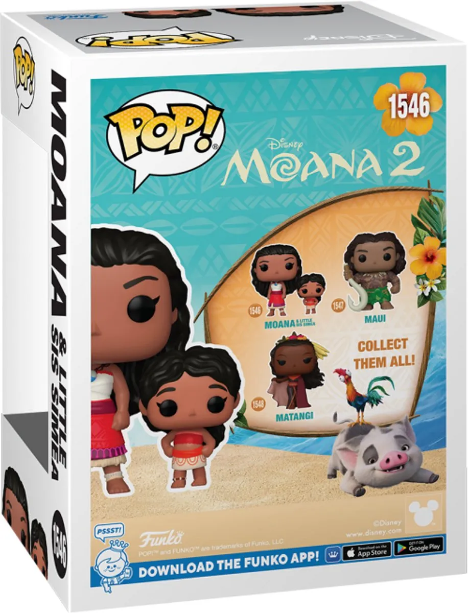 Funko Pop! Vaiana 2 Moana & Little Sis Simea - Multicolor