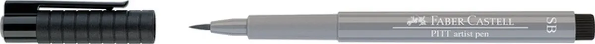 Faber-Castell Pitt Artist Pen Soft Brush 232 Koud Grijs