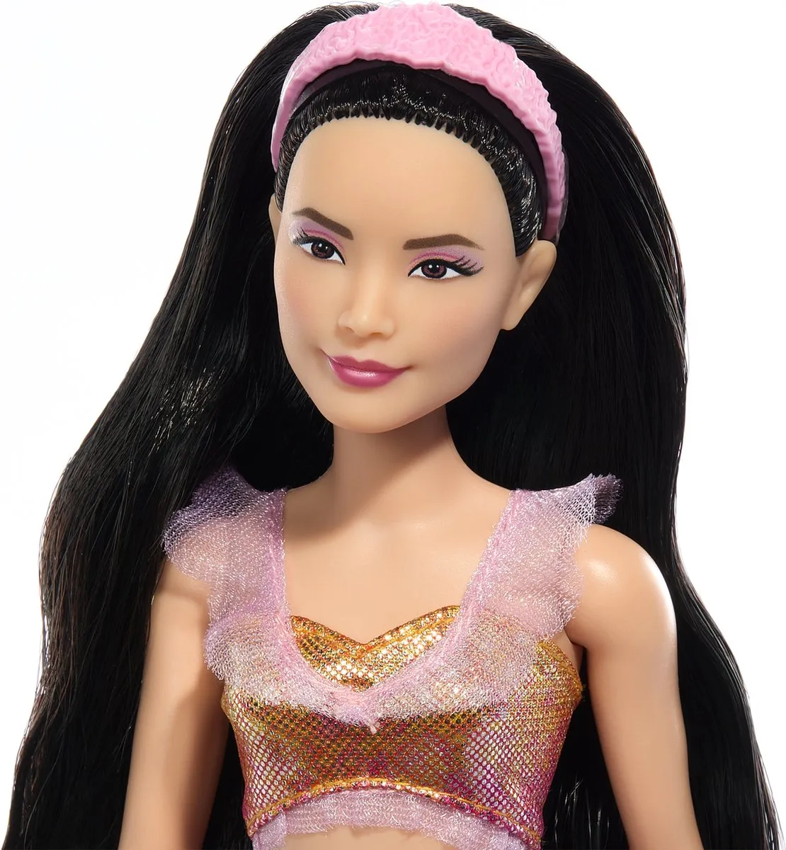 Disney Princess Ariël en Zussen 3 Bewegende Poppen Meerkleurig