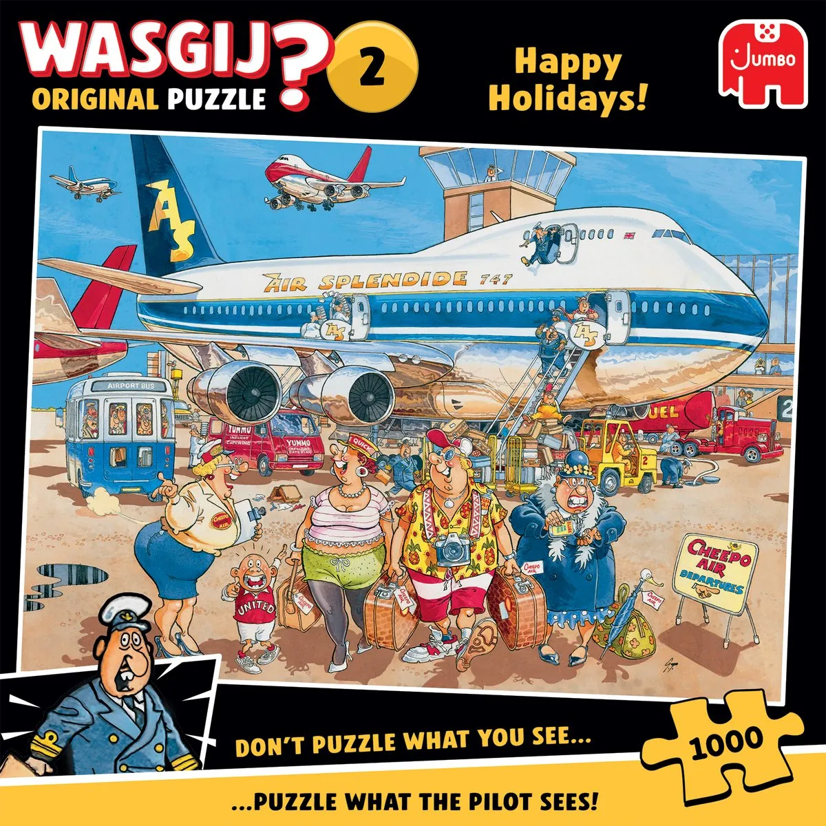 Jumbo Wasgij Original 2 Happy Days! Puzzel