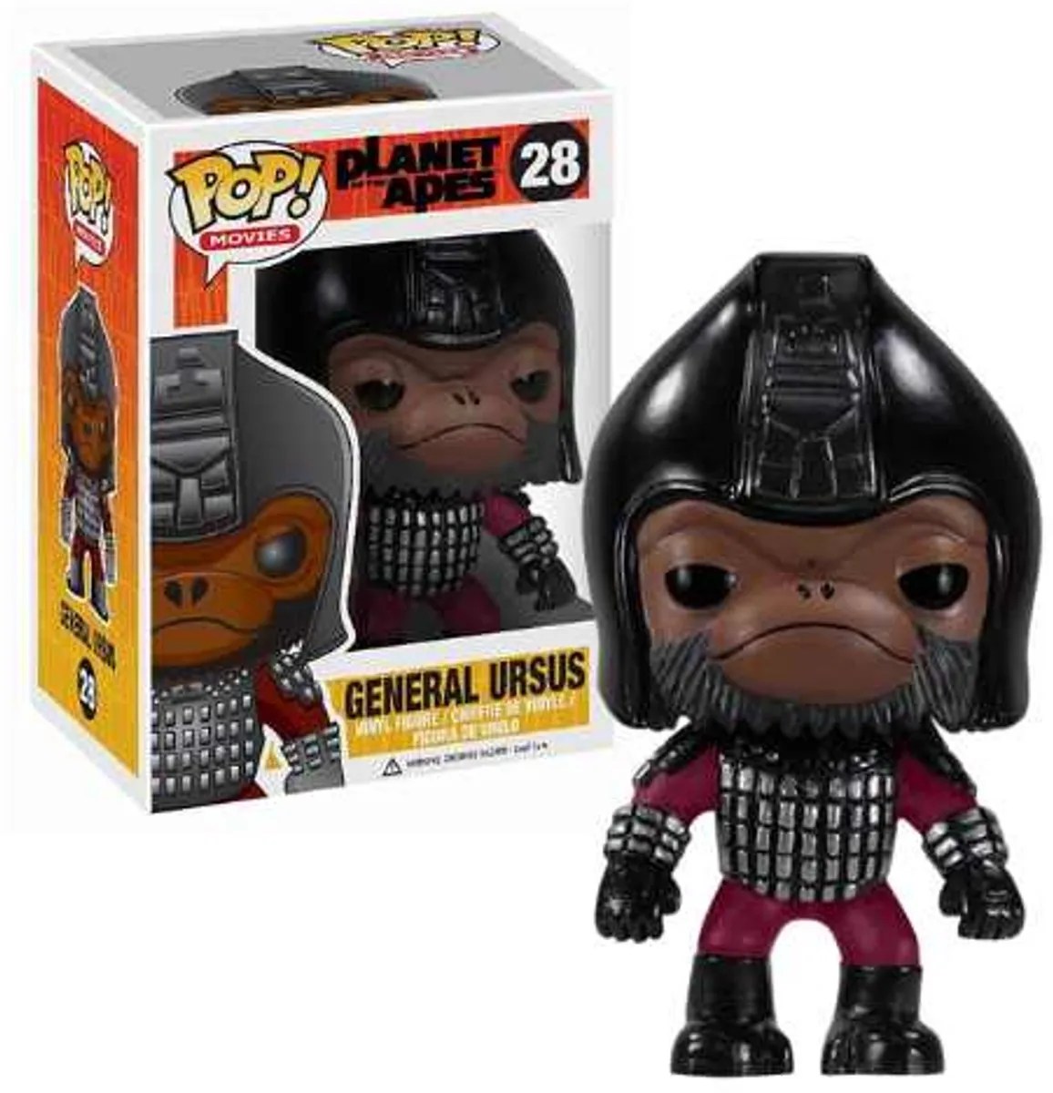 Funko Pop! Movies Planet of the Apes General Ursus #28 - Multicolor