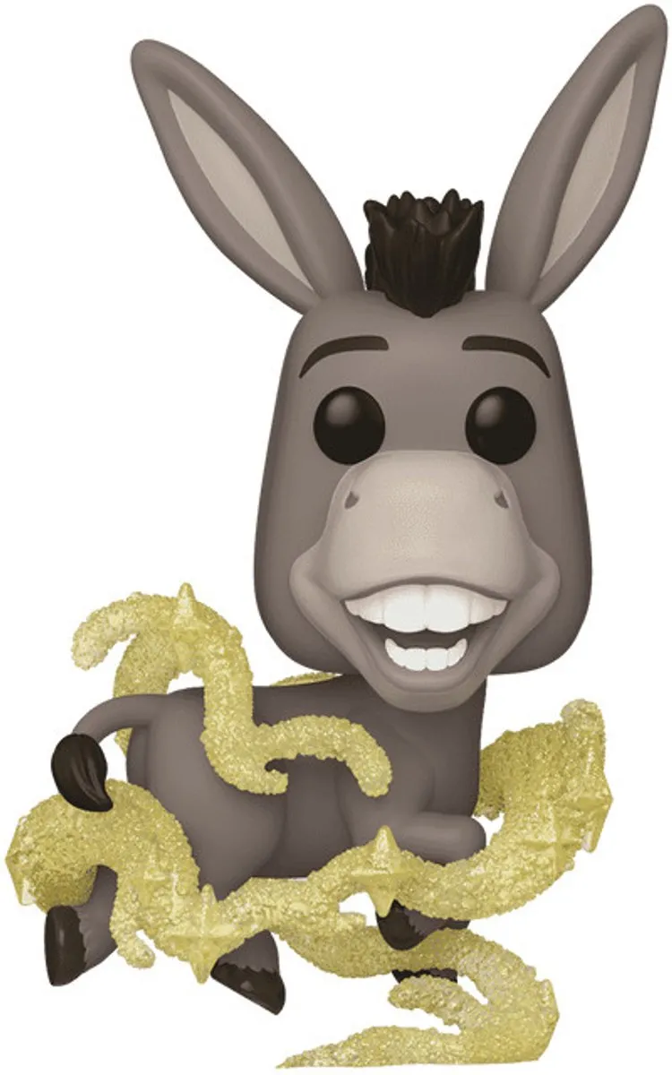 Funko Pop Movies Shrek Donkey Glitter #1598 - Multi