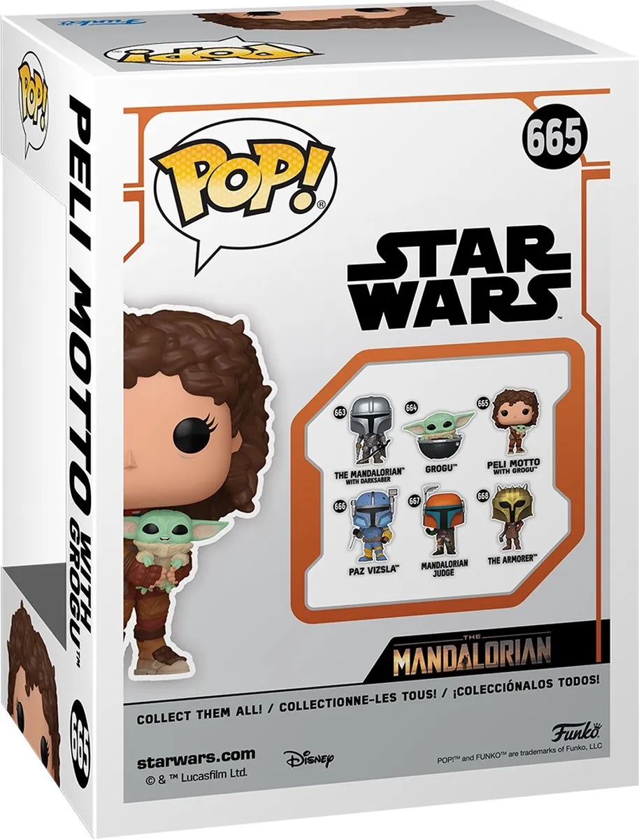 Funko Star Wars The Mandalorian Peli Motto Grogu Pop! 76552
