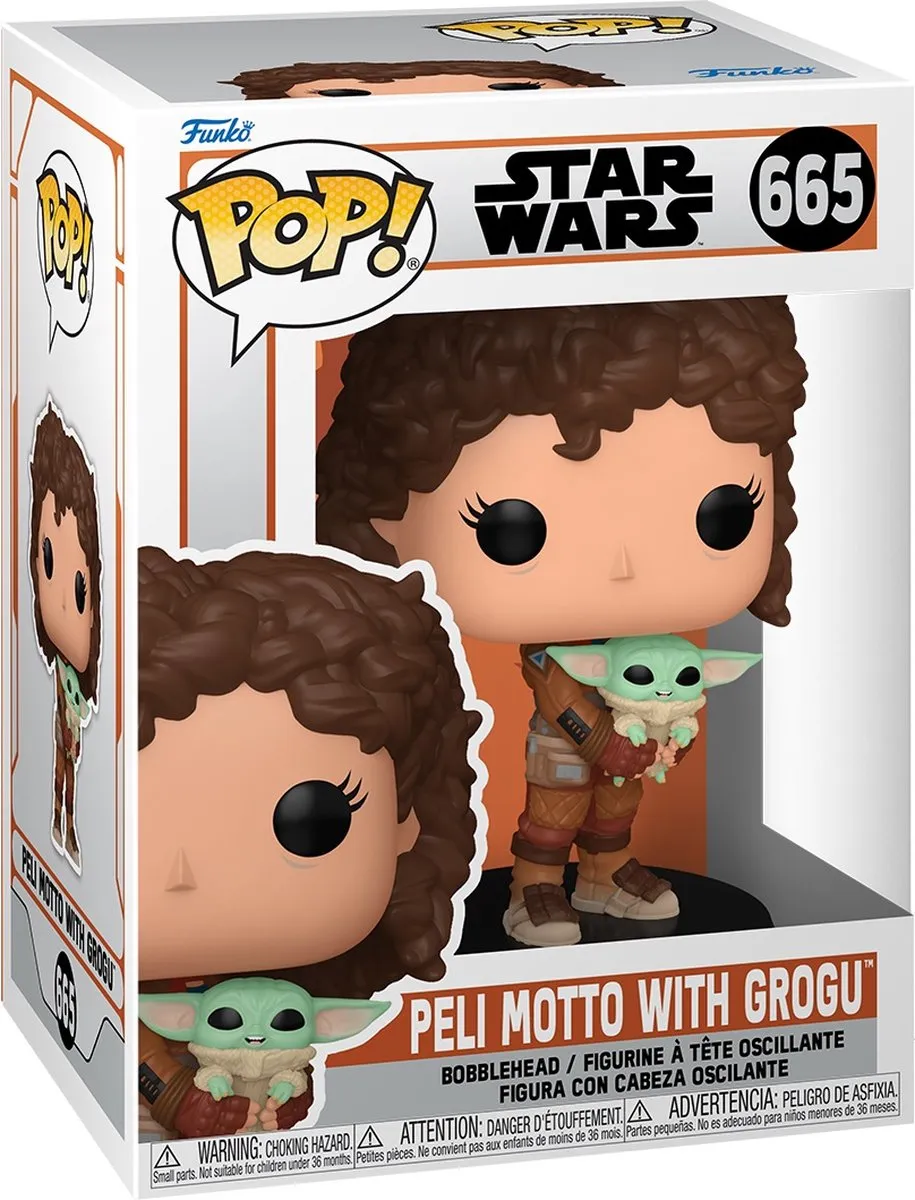 Funko Star Wars The Mandalorian Peli Motto Grogu Pop! 76552