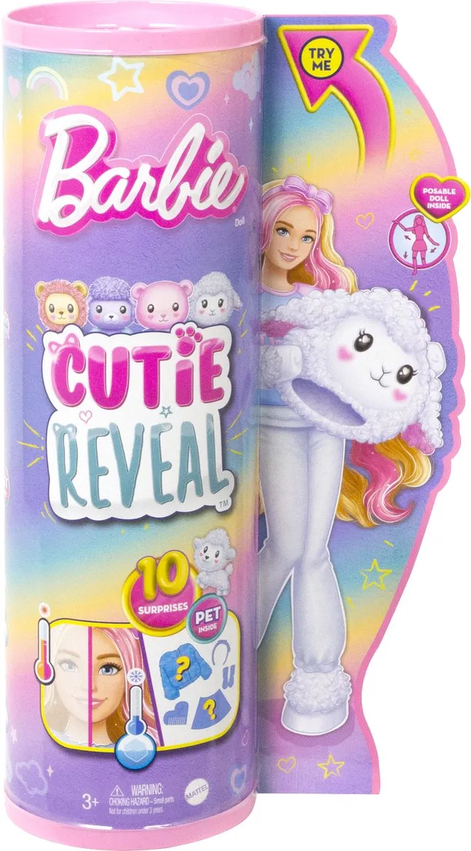 Barbie Cutie Reveal Schaap Pop