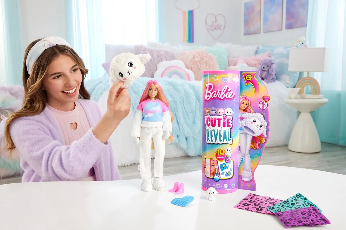 Barbie Cutie Reveal Schaap Pop - HKR03