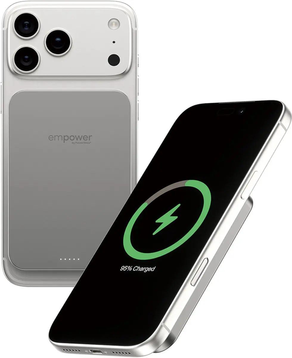 PanzerGlass empower MagSafe Powerbank EM82419 - 5000mAh - Titanium - afbeelding 5 van 6