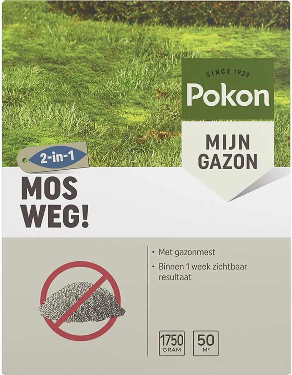 Pokon Mos Weg! Onkruidverdelger 1,75kg