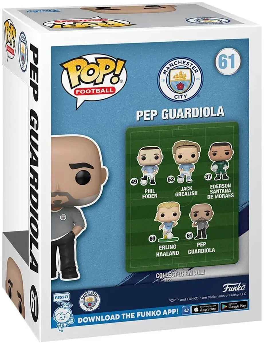 Funko Pop Football ManCity Pep Guardiola #61 - Multi