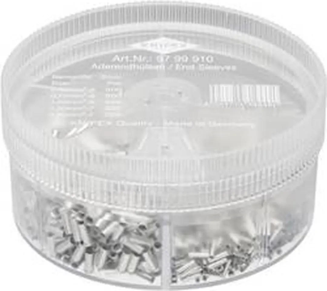 Knipex 97 99 910 Assortiment adereindhulzen 0.5 mm², 0.75 mm², 1 mm², 1.5 mm�