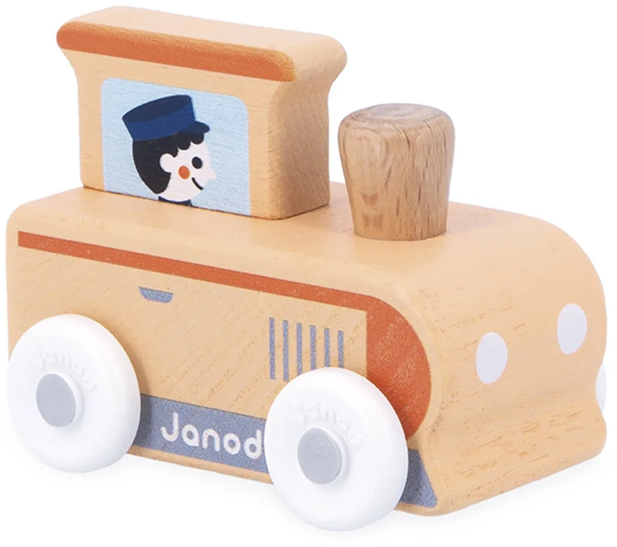 Janod Cross Roads Houten Trein 11.5944 - Locomotief - afbeelding 6 van 6