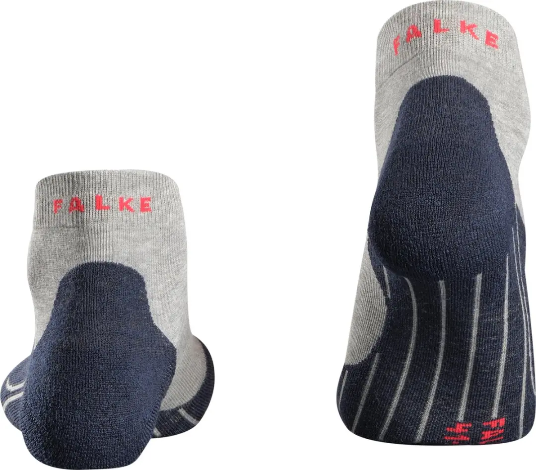 Falke RU4 Short Heren Hardloopsokken - Grijs - Maat 46-48