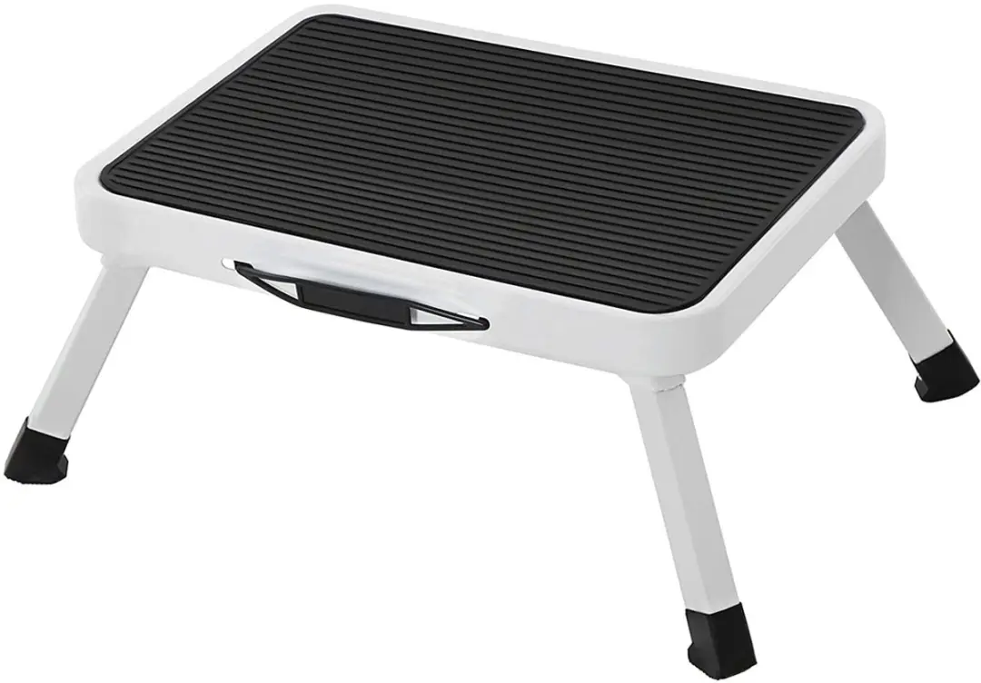 Opklapbaar opstapje met antislipmat