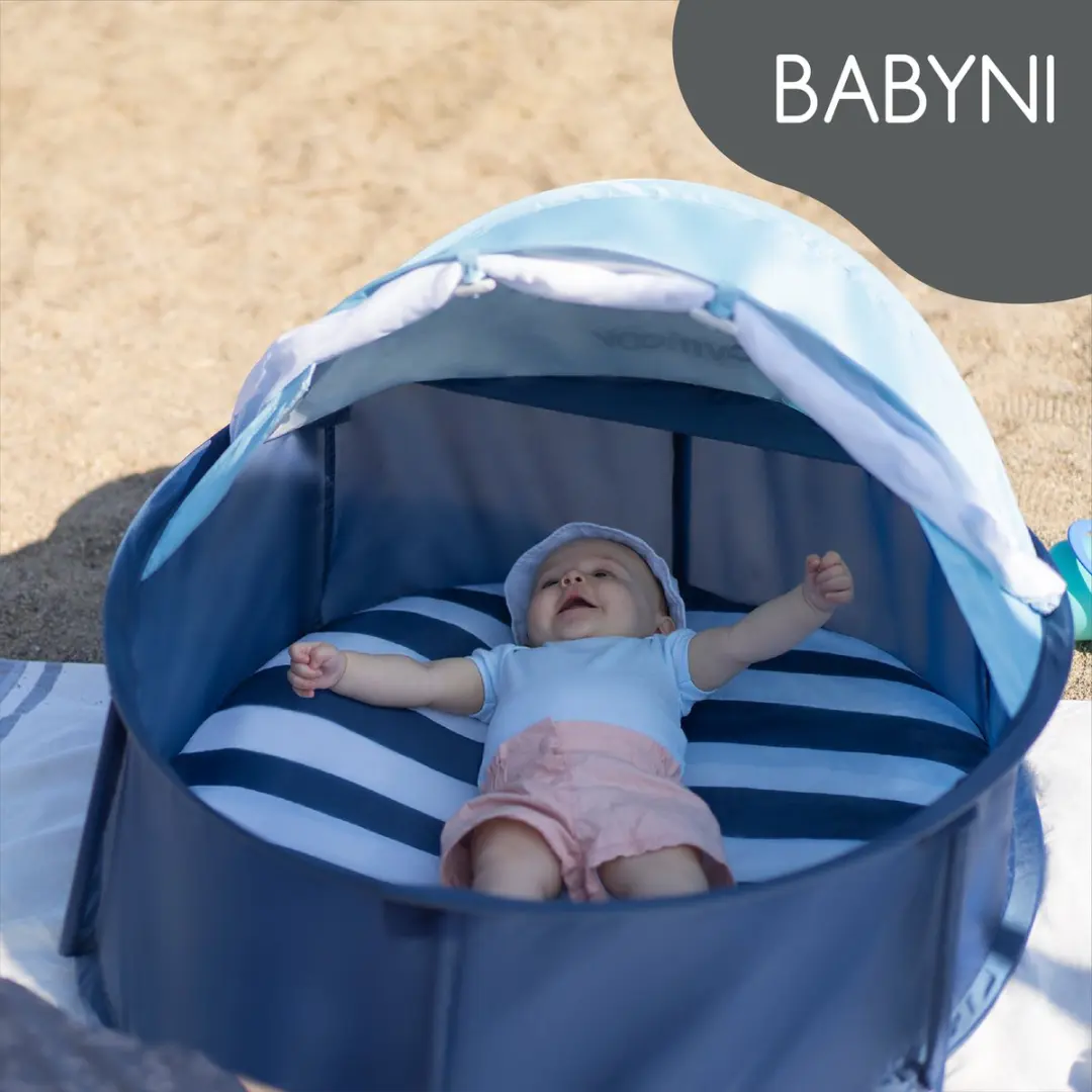 Babymoov Babyni Marine Speelruimte - Blauw & wit gestreept - afbeelding 4 van 6
