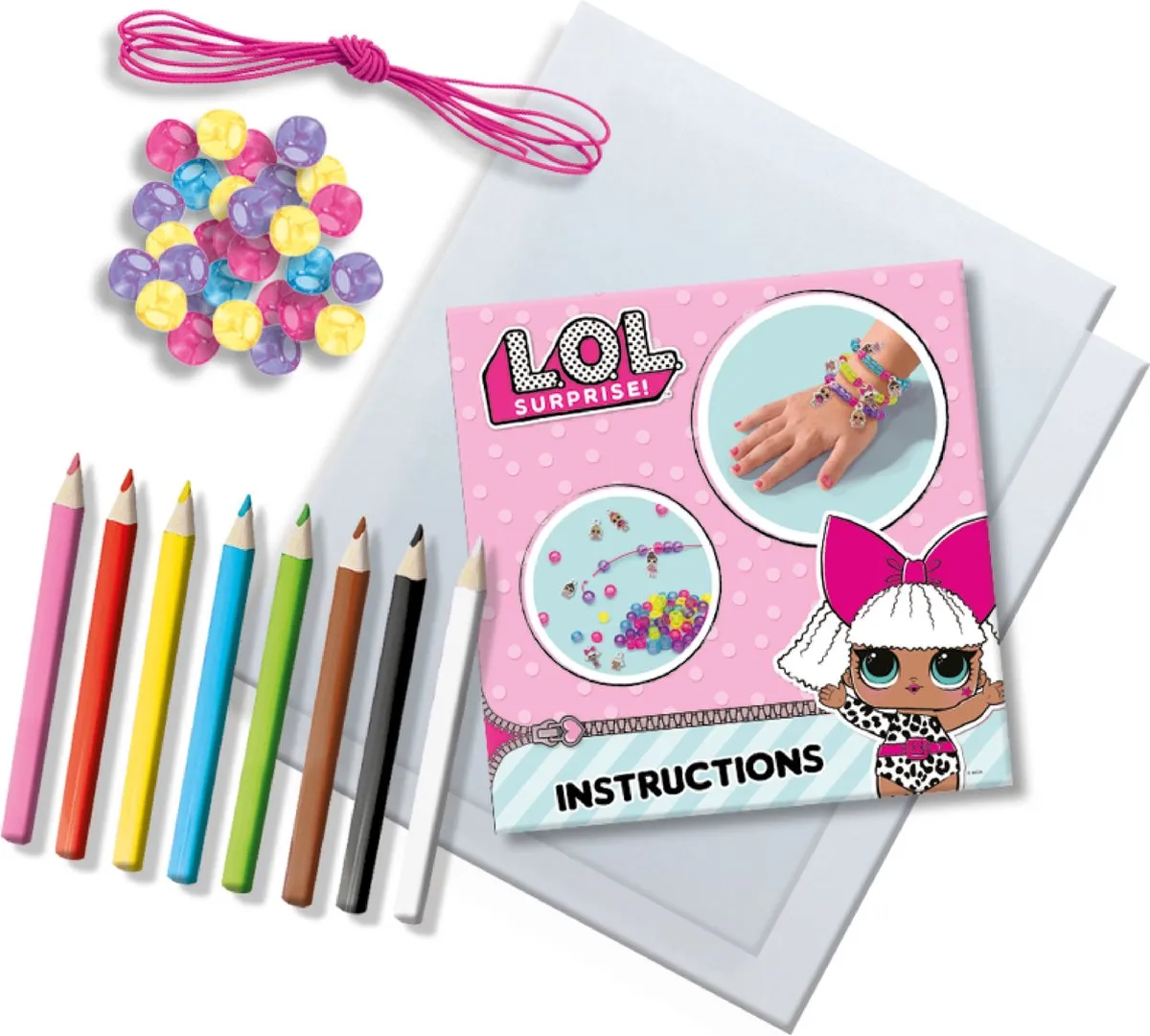 SES Creative L.O.L. Armbandjes Knutselset - 3 Stuks