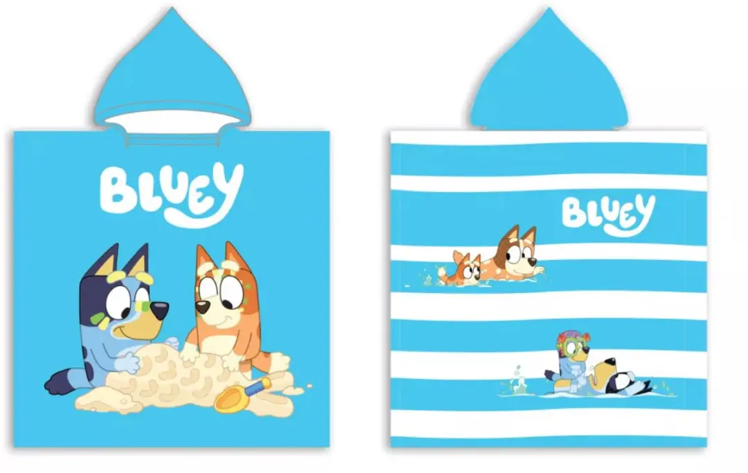 Bluey poncho